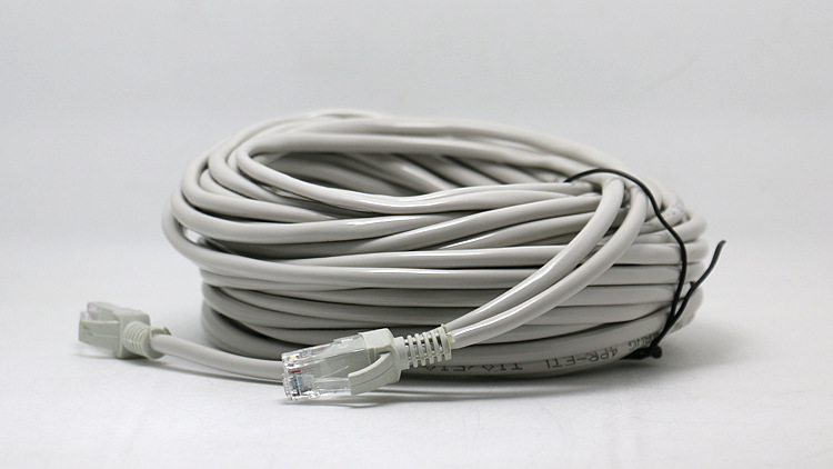 【【20米】RJ45接口百兆CAT5e超五类成品线 网络摄像机网线】价格,厂家,图片,其他监控器材,深圳市想家科技-
